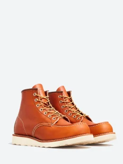 Fashion Red Wing - Men's 6" Classic Moc in Oro Legacy Boots
