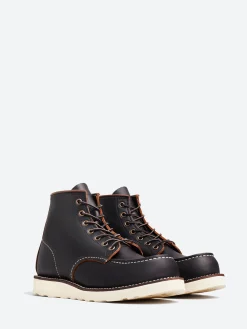 Online Red Wing - Men's 6" Classic Moc in Black Prairie Boots