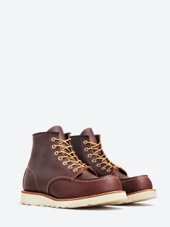 Discount Red Wing - Men's 6" Classic Moc in Briar Oil Slick Boots
