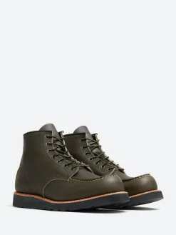 Outlet Red Wing - Men's 6" Classic Moc in Alpine Portage Boots