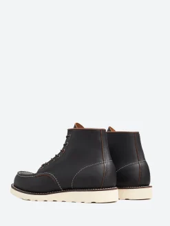 Online Red Wing - Men's 6" Classic Moc in Black Prairie Boots