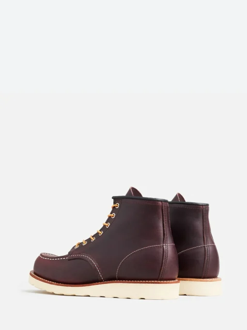 Online Red Wing - Men's 6" Classic Moc in Black Cherry Excalibur Boots