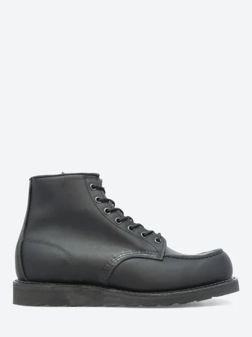 Sale Red Wing - 6" Classic Moc in Black Harness Boots