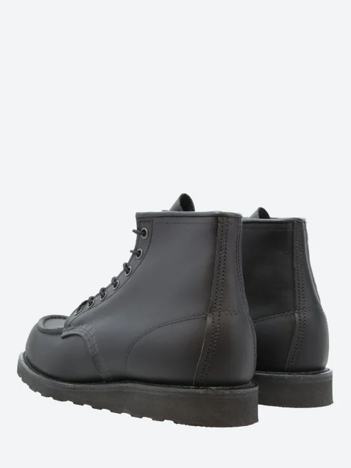 Sale Red Wing - 6" Classic Moc in Black Harness Boots