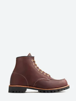New Red Wing - 6" Roughneck in Briar Oil Slick (Dark Brown) Boots