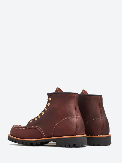 New Red Wing - 6" Roughneck in Briar Oil Slick (Dark Brown) Boots