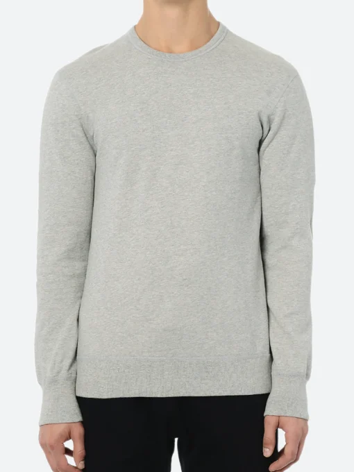 Best - Midweight Terry Crewneck in Heather Grey Sweatshirts