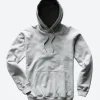 Best - Midweight Terry Relaxed Hoodie in Heather Grey Sweatshirts