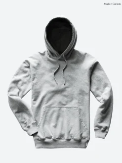 Best - Midweight Terry Relaxed Hoodie in Heather Grey Sweatshirts