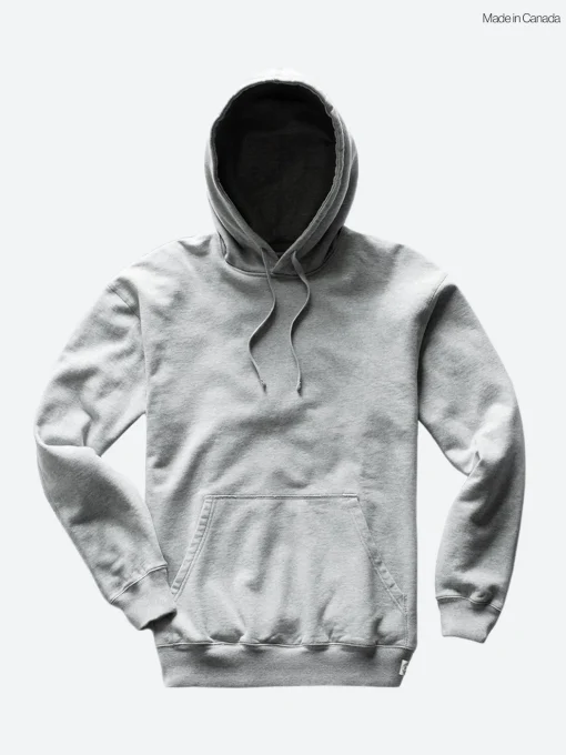 Best - Midweight Terry Relaxed Hoodie in Heather Grey Sweatshirts