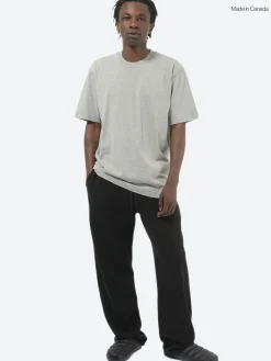Outlet - Midweight Jersey T-Shirt in Heather Grey T-Shirts