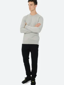 Best - Midweight Terry Crewneck in Heather Grey Sweatshirts