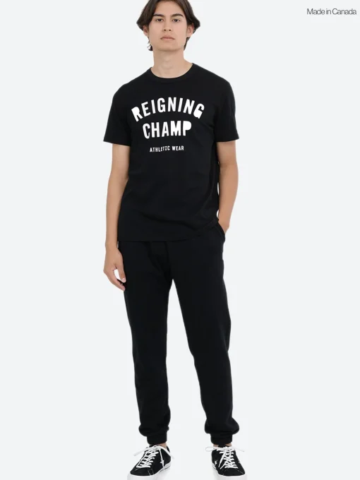 Fashion - Midweight Terry Cuffed Sweatpant in Pants