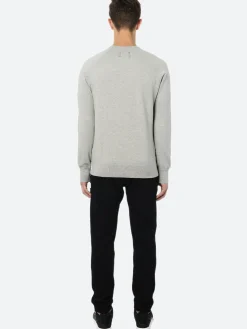 Best - Midweight Terry Crewneck in Heather Grey Sweatshirts