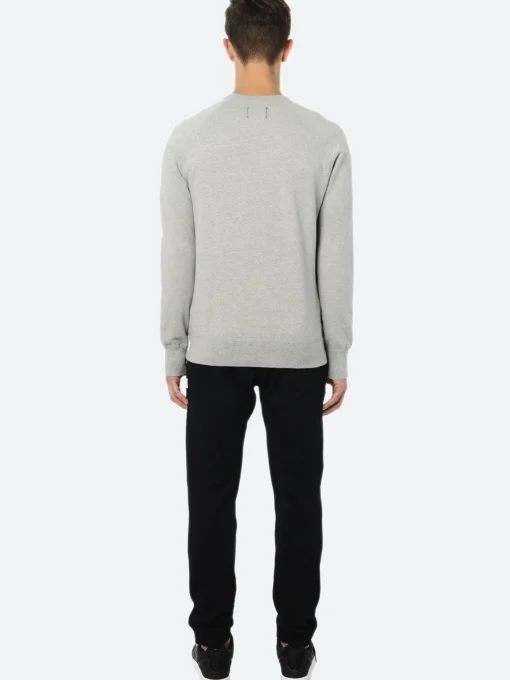 Best - Midweight Terry Crewneck in Heather Grey Sweatshirts
