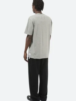 Outlet - Midweight Jersey T-Shirt in Heather Grey T-Shirts