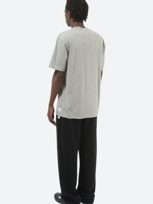 Outlet - Midweight Jersey T-Shirt in Heather Grey T-Shirts