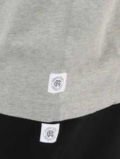 Outlet - Midweight Jersey T-Shirt in Heather Grey T-Shirts