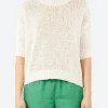 Outlet - Boxy T-Shirt in Nero Women Tops & Blouses | Knitwear