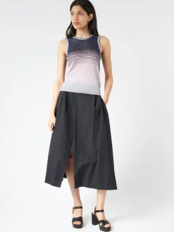 New - Ombré Tank Top in Lilac/Navy Women Tops & Blouses | Knitwear