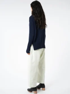 Clearance - Turtleneck Sweater in Navy Women Tops & Blouses | Knitwear