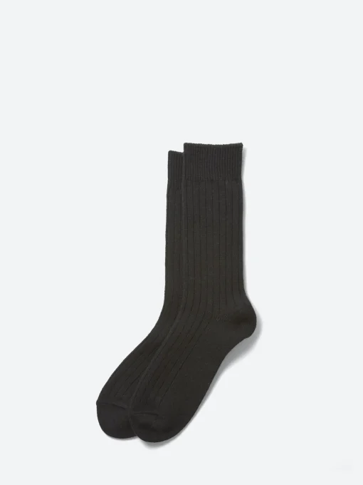 Best - Cotton Wool Ribbed Crew Socks in Socks