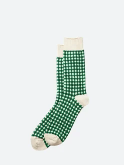 Outlet - Gingham Check Sock in Women Socks | Socks & Hosiery