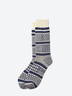 Sale - Multi Jacquard Crew Sock in Women Socks | Socks & Hosiery