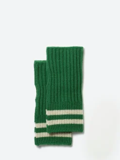 Fashion - Stripe Seamless Hand Warmer in Women Gloves | Belts