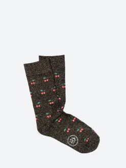 Hot Royalties Paris - Cherry Socks in Women Socks & Hosiery | Belts