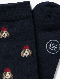 Clearance Royalties Paris - Elliot Beagle Socks in Socks