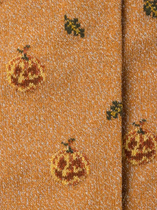 Clearance Royalties Paris - Ginger Pumpkin Socks in Women Socks & Hosiery | Belts