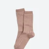 Outlet Royalties Paris - Micky Socks in Vieux Rose Women Socks & Hosiery | Belts