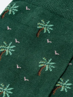 New Royalties Paris - Palmito Socks in Vert Anglais Socks