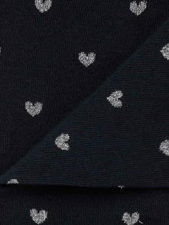 Discount Royalties Paris - Suzie Heart Sock in (Silver) Women Socks & Hosiery | Belts