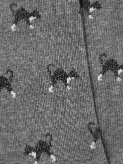 Sale - Koko Cat Print Socks in Pearle Women Socks & Hosiery | Belts
