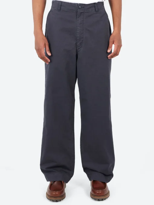 Online - Cotton Chino Cloth Baggy Pants in Pants