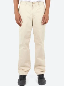 Outlet - Cotton Chino Cloth Peg Top Pants in Pants