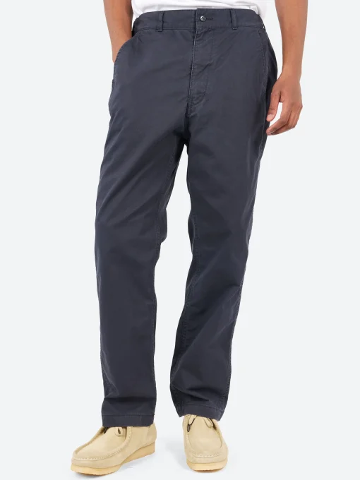 Fashion - Cotton Chino Cloth Peg Top Pants in Pants