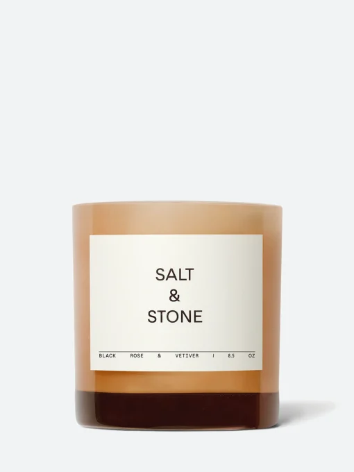 New - Black Rose & Vetiver Candle Candles & Home Scents