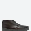 Outlet - Hi Top Chukka Boot in Savage Brown Grain Boots