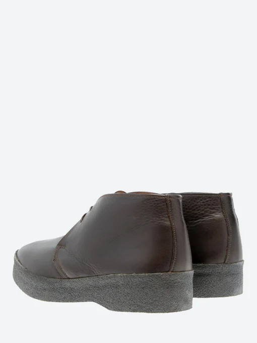 Outlet - Hi Top Chukka Boot in Savage Brown Grain Boots