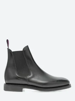 New - Liam Chelsea Boot in Black Calf Boots