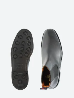 New - Liam Chelsea Boot in Black Calf Boots