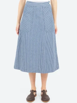 New - Bakers Skirt in Stripe Women Skirts