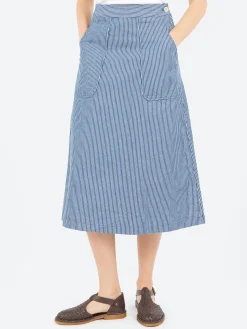 New - Bakers Skirt in Stripe Women Skirts