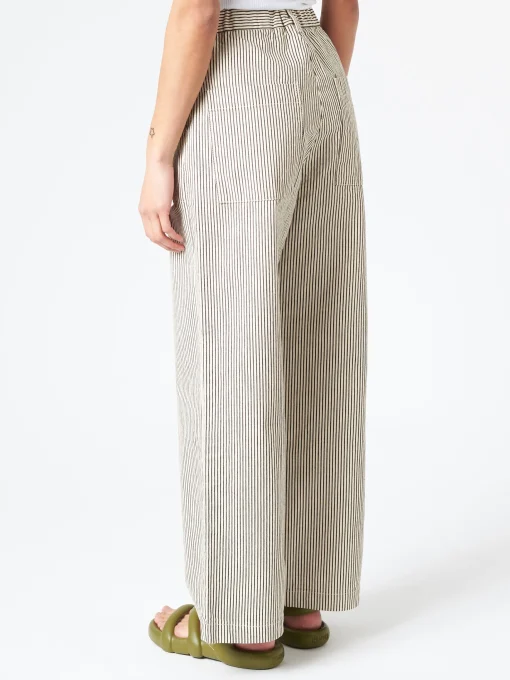 Online - Denim Carole Pant in Hickory Stripe Women Pants | Overalls & Jumpsuits