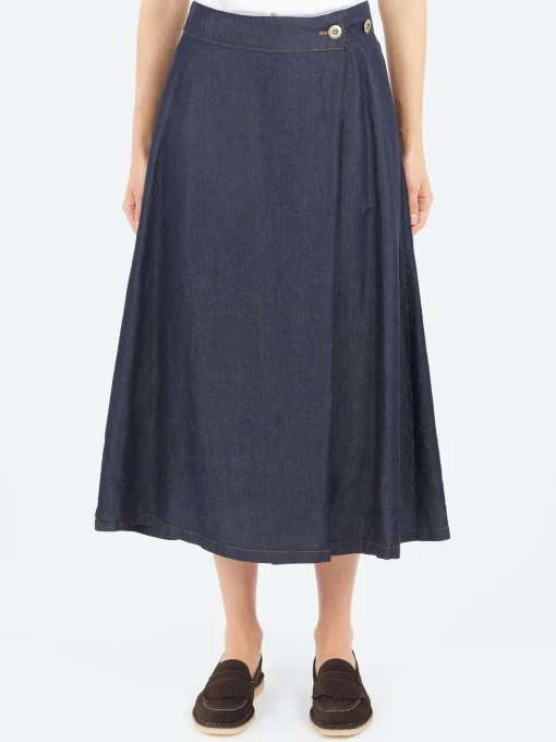 Best - Fake Wrap Skirt in Women Skirts