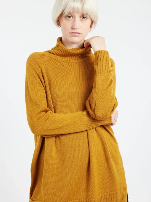 Discount - Raglan Sleeve Turtleneck in Women Tops & Blouses | Overalls & Jumpsuits