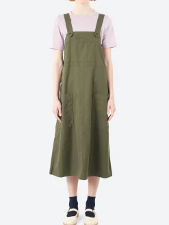 Hot - Ranch Dress in Cotton Twill Women Dresses